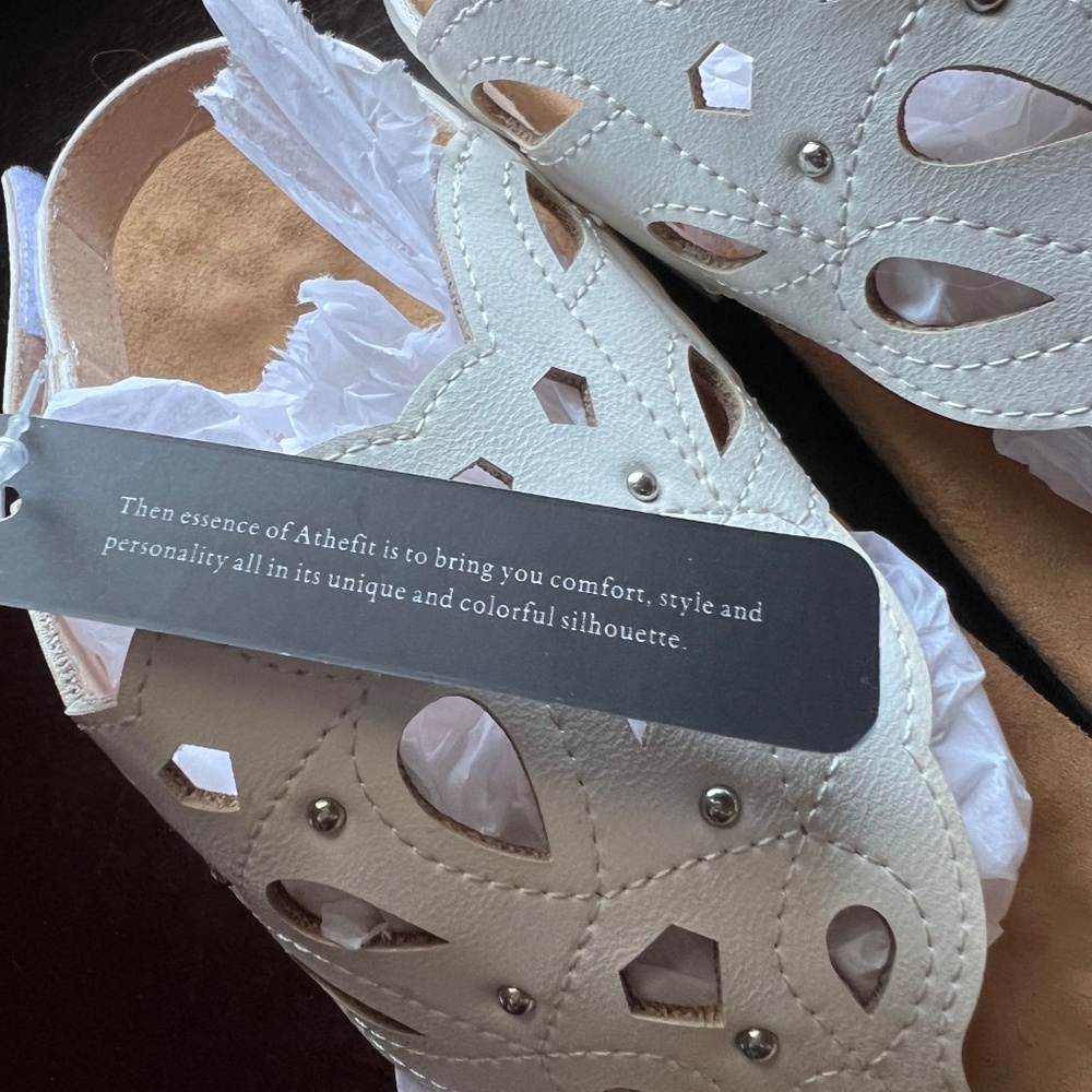 Athlefit Orthopedic Sandals White - Picture 5 of 7